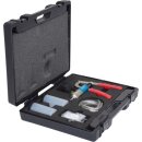KS-TOOLS KFZ Druck- und Unterdruckpumpen-Satz, 7-tlg.