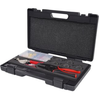 KS-TOOLS Automatik-Crimpwerkzeug-Satz, 8-tlg.