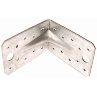 Kraftmann Winkelverbinder | mit Sicke | 90 x 90 x 65 x 2,5 mm