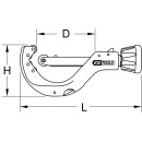 KS-TOOLS Automatik-Rohrabschneider für Kunststoffrohre, 50-140mm