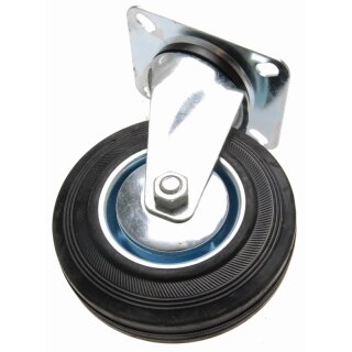 Kraftmann Lenkrolle | mit Anschraubsockel | Ø 125 mm