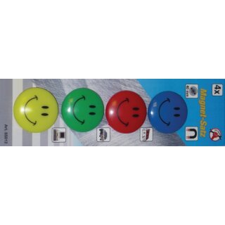 Kraftmann Magnet-Satz | "Smile" | Ø 40 mm | 4-tlg.