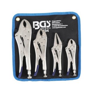 BGS technic Gripzangen-Satz | 4-tlg.