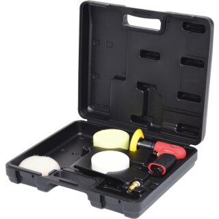 KS-TOOLS 1/4" Mini-Druckluft-Polierer-Satz, 5-tlg.