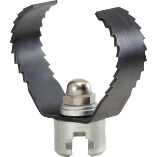 KS-TOOLS Verzahnter Gabelschneidkopf, Ø 125mm, Spirale 32mm