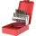 KS-TOOLS HSS CO Handgewindebohrer-Satz M, Stahlblechkassette 21-tlg.M3-M12