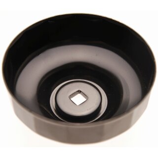 BGS technic Ölfilterschlüssel | 15-kant | Ø 74 mm | für Audi, Chrysler, GM, Rover