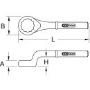 KS-TOOLS BRONZEplus Schlag-Ringschlüssel...