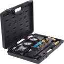 KS-TOOLS Zylinder-Druckverlust-Tester, 9-tlg.