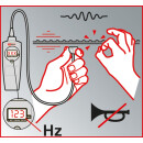 KS-TOOLS Elektronischer Riemenspannungs-Prüfer HZ