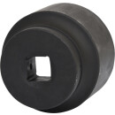 KS-TOOLS 1" Sechskant-Kraft-Stecknuss, kurz, 80mm