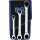 BGS technic Ratschen-Ringschlüssel-Satz | umschaltbar | "4-in-1" | 3-tlg.