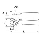 KS-TOOLS BERYLLIUMplus Kneifzange 200 mm