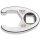 BGS technic Hahnenfußschlüssel | Antrieb Innenvierkant 20 mm (3/4") | SW 41 mm