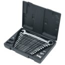 KS-TOOLS GEARplus Ratschenringmaulschlüssel-Satz, 16-tlg.