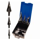 BGS technic Stufenbohrer-Satz | Ø 4 - 30 mm | 3-tlg.