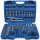 BGS technic Steckschlüssel-Satz Sechskant | Antrieb 6,3 mm (1/4") / 10 mm (3/8") / 12,5 mm (1/2") | 192-tlg.