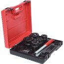 KS-TOOLS Gewinde-Schneidkluppen-Satz 3/8"-1.1/4", 8-tlg.