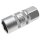 BGS technic Zündkerzen-Einsatz mit Magnet, Sechskant | Antrieb Innenvierkant 12,5 mm (1/2") | SW 21 mm