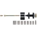 KS-TOOLS Kupplungs-Zentrier-Werkzeug-Satz Ø 15,0 - 28,0 mm mit Zentrierhülsen, 11-tlg.