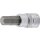 BGS technic Bit-Einsatz | Antrieb Innenvierkant 10 mm (3/8") | Innensechskant 3/8"