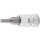 BGS technic Bit-Einsatz | Antrieb Innenvierkant 6,3 mm (1/4") | Innensechskant 1/8"