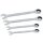 KS-TOOLS GEARplus Ratschenringmaulschlüssel-Satz, 4-tlg. 24-32mm
