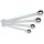 KS-TOOLS GEARplus Ratschenringmaulschlüssel-Satz, 4-tlg. 24-32mm