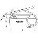 KS-TOOLS Druck-Prüfpumpe, 12 Liter