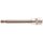 BGS technic Bit-Einsatz | Länge 100 mm | Antrieb Innenvierkant 10 mm (3/8") | Keil-Profil (für RIBE) M6