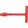KS-TOOLS 3/8" Festeingestellter T-Griff-Drehmomentbegrenzer mit Schutzisolierung, 18Nm