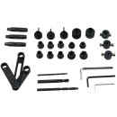 KS-TOOLS Zylinderkopf-Bohrlehren-Satz, 28-tlg.