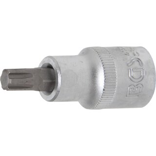 BGS technic Bit-Einsatz | Antrieb Innenvierkant 12,5 mm (1/2") | Keil-Profil (für RIBE) M8