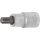 BGS technic Bit-Einsatz | Antrieb Innenvierkant 12,5 mm (1/2") | Keil-Profil (für RIBE) M9