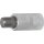 BGS technic Bit-Einsatz | Antrieb Innenvierkant 12,5 mm (1/2") | Keil-Profil (für RIBE) M14