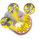 KS-TOOLS 3/8"+1/2" TRIPLEplus Durchgangs-Steckschlüssel-Satz, 17-tlg.