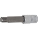 BGS technic Bit-Einsatz | Länge 100 mm | Antrieb Innenvierkant 12,5 mm (1/2") | Keil-Profil (für RIBE) M14