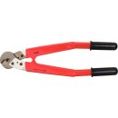 KS-TOOLS Drahtseil-Kabelschere mit Schutzisolierung, 600mm
