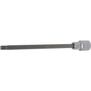 BGS technic Bit-Einsatz | Länge 200 mm  | Antrieb Innenvierkant 12,5 mm (1/2") | Keil-Profil (für RIBE) M8