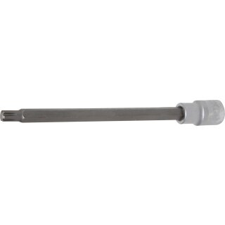 BGS technic Bit-Einsatz | Länge 200 mm  | Antrieb Innenvierkant 12,5 mm (1/2") | Keil-Profil (für RIBE) M9