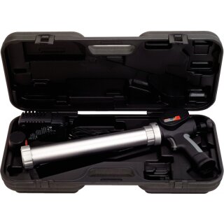 KS-TOOLS Akku-Kartuschen-Pistole 600 ml mit 2 Akkus und 1 Ladegerät