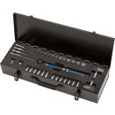 KS-TOOLS 1/4" ERGOTORQUE®precision Ratschen-Drehmomentschlüssel-Satz Drehknopf, 1-25Nm, 35-tlg.