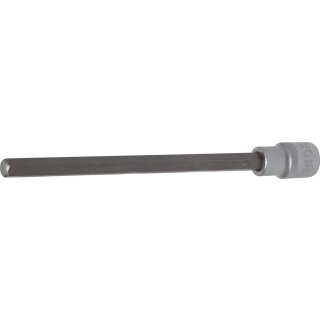 BGS technic Bit-Einsatz | Länge 200 mm  | Antrieb Innenvierkant 12,5 mm (1/2") | Innensechskant 10 mm