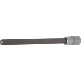BGS technic Bit-Einsatz | Länge 200 mm  | Antrieb Innenvierkant 12,5 mm (1/2") | Innensechskant 12 mm