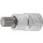 BGS technic Bit-Einsatz | Antrieb Innenvierkant 12,5 mm (1/2") | Innenvielzahn (für XZN) M14