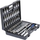 KS-TOOLS 3/8" CHROMEplus Steckschlüssel-Satz, 61-tlg.