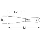 KS-TOOLS TITANplus Spachtel, 210mm