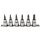 BGS technic Bit-Einsatz-Satz | Antrieb Innenvierkant 10 mm (3/8") | Innensechskant mit Kugelkopf 3 - 8 mm | 6-tlg.