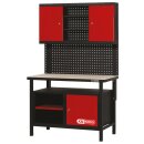KS-TOOLS Werkbank mit 1 Tür, H840xB1200xT600mm