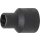 BGS technic Spezial-Steckschlüssel-Einsatz / Schraubenausdreher | Antrieb Innenvierkant 12,5 mm (1/2") | SW 10 mm